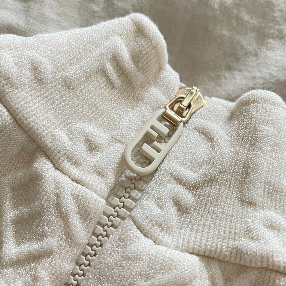 Fendi×Skims white logo embossed mini dress S size - Picture 6 of 13